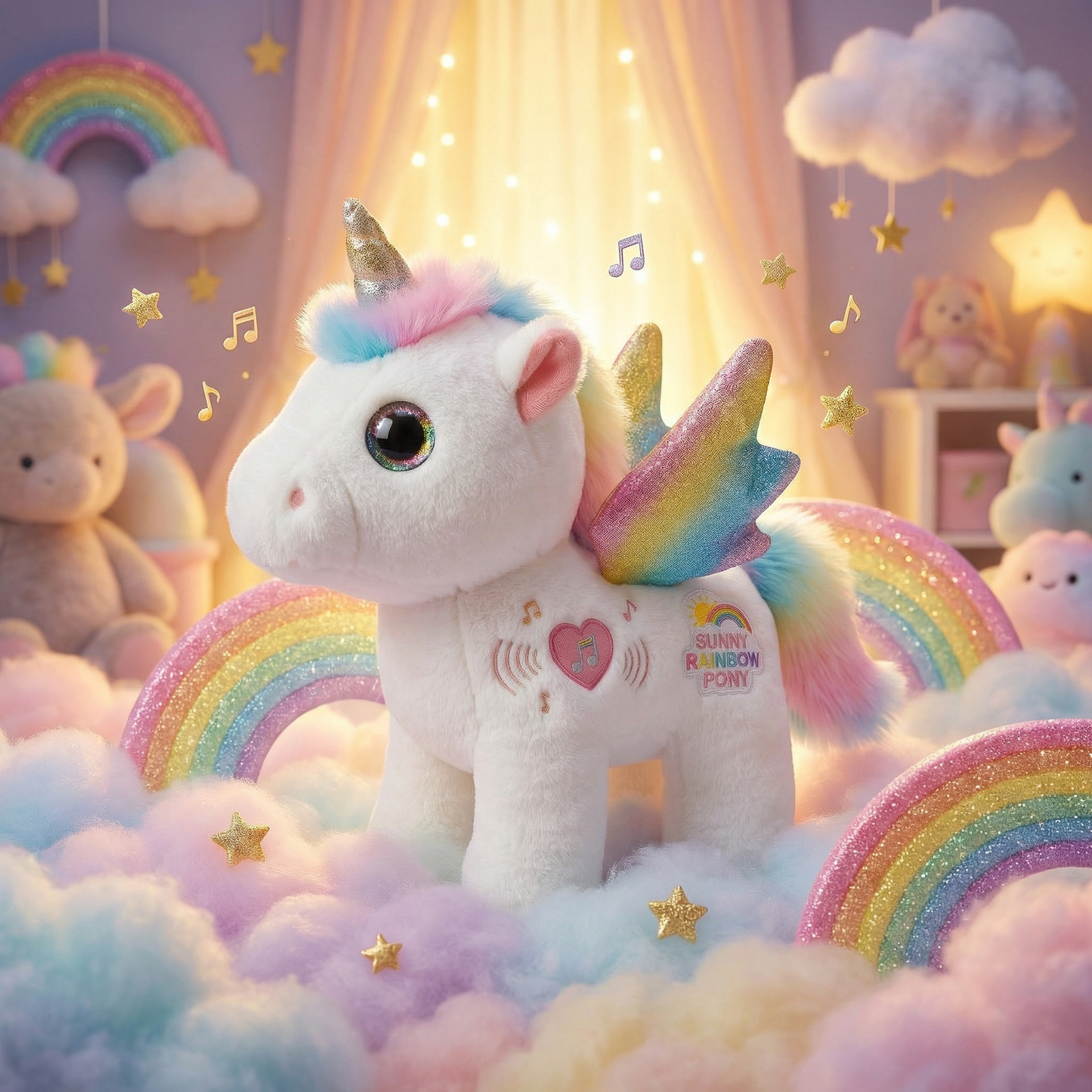 Magical Walking Unicorn with Sound Effects 已改 美